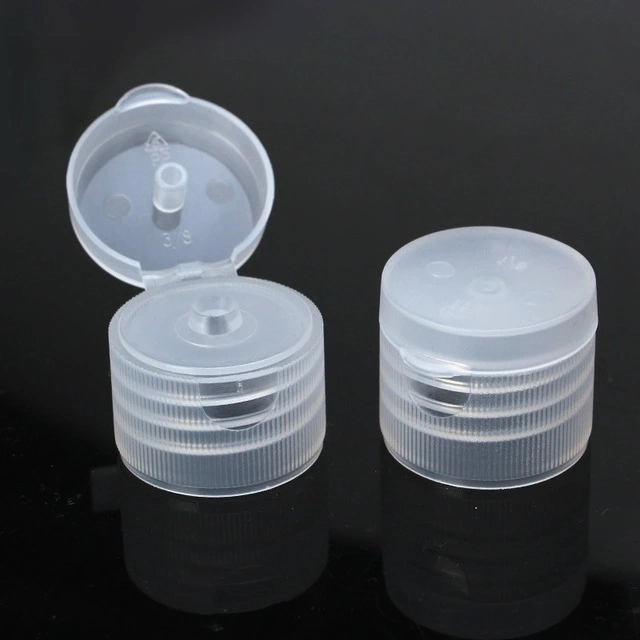 Screw Cap Plastic Lids 18m 20mm 24mm 28mm Cosmetic Packaging Plastic Flip Top Cap