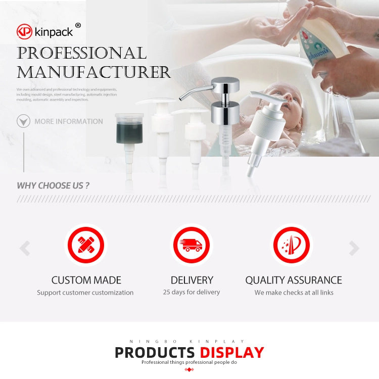 Manufacturers Custom 20/410 24/410 28/410 Cosmetic Plastic Bottle Screw Flip Top Cap by Kinpack