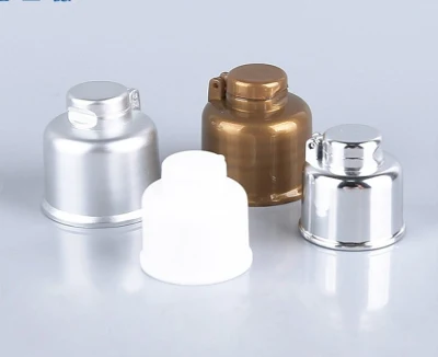 China Factory Silver Bottle Cap Cheap Price 20/410 24/410 28/410 Plastic Flip Top Cap for Facial Cleanser Bottle
