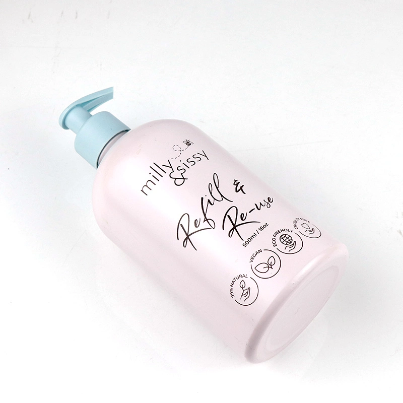 Aluminum Bottle for Cosmetic Plastic Free with Wide Body Lotion Bottle for Shampoo