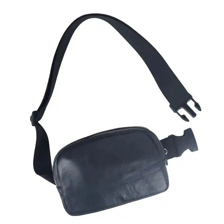 Custom Fashion Leather Genuine Waist Bag Bum Bags Fanny Pack
