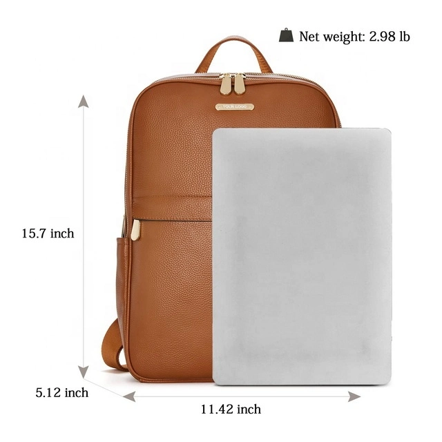 New Fashionable Wholesale PU Leather Backpacks Causal Women Backpack
