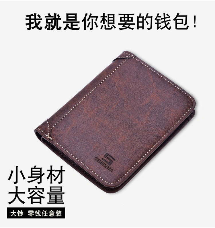 New Arrival Coin Purse High Quality Leather Men Purse