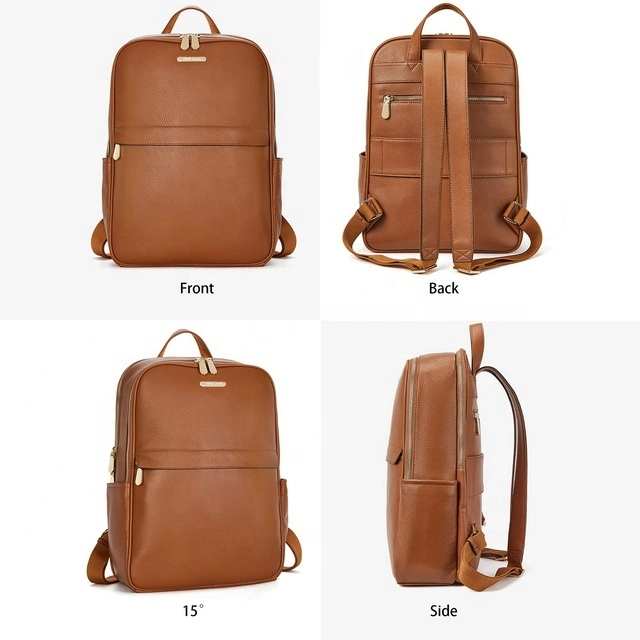 New Fashionable Wholesale PU Leather Backpacks Causal Women Backpack