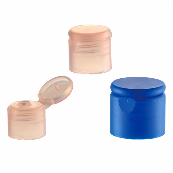 Plastic PP 24/410 Bottle Flip Lid Premium Flip Top Cap