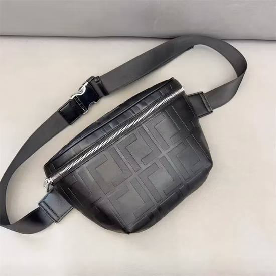 Custom Fashion Leather Genuine Waist Bag Bum Bags Fanny Pack